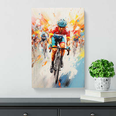 Tour De France Expressionism - Print