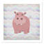 Adhésif décoratif rose Hippo Time-47831906-47482790