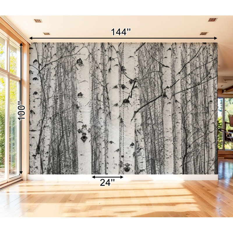 Adhésif mural amovible auto-adhésif, 99.6" L x 144" W