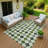 Machine Washable Indoor/Outdoor Kaczor ACN2237 Geometric Rug-2107688216