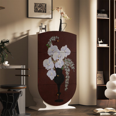Modern 4-Drawer Accent Chest for Living Room