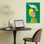 Art mural fantaisiste avec oiseau-129005215