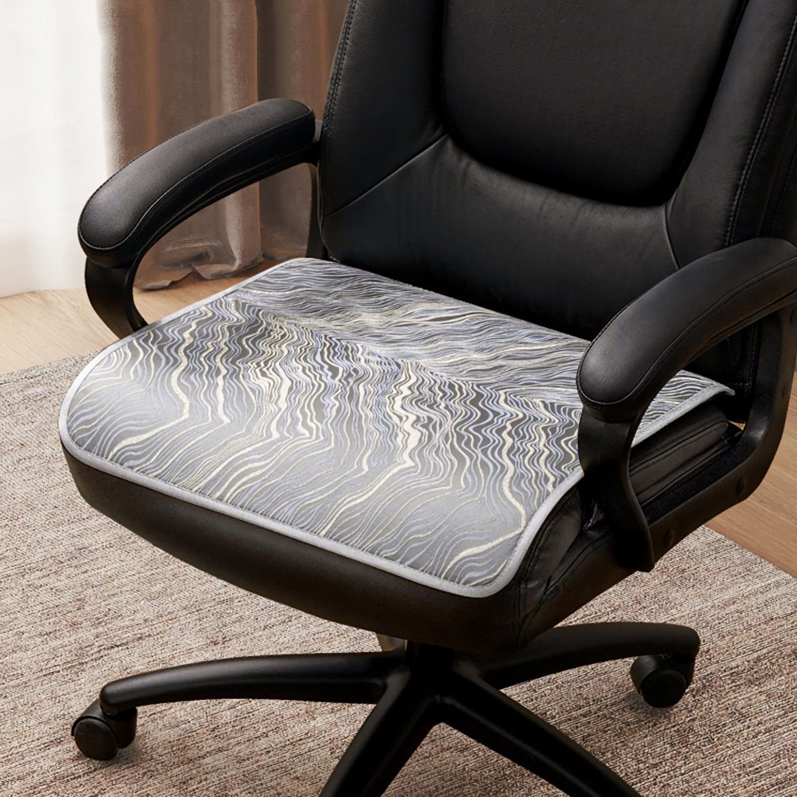 Bay Isle Home™ Home Office Chair Cushion, All Season Anti Slip Cushion ...