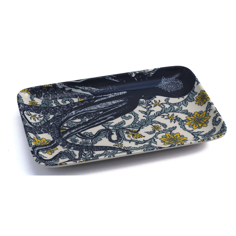 Assiette à hors-d'œuvre Evgenii Octopus Melamine