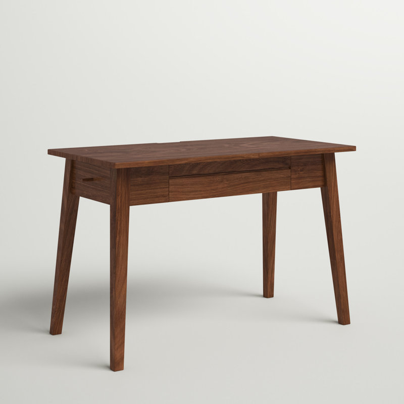 Bureau en bois Jakita, Noyer