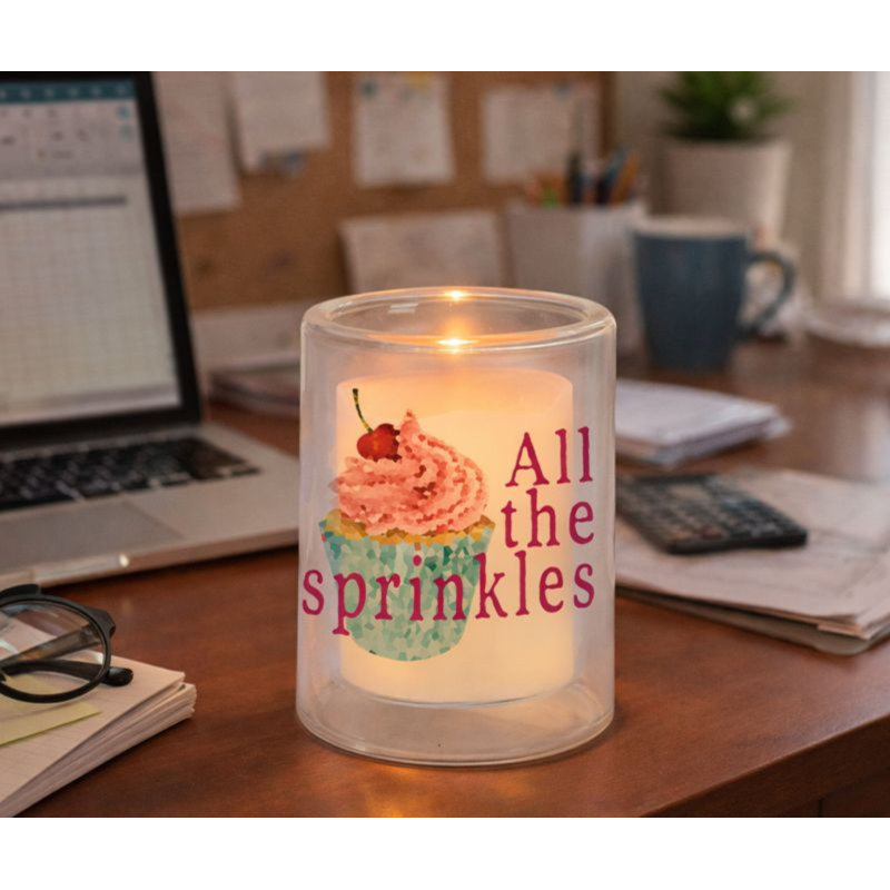 Candleholder All The Sprinkles Votive