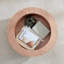 Table basse ronde avec rangement-438795934