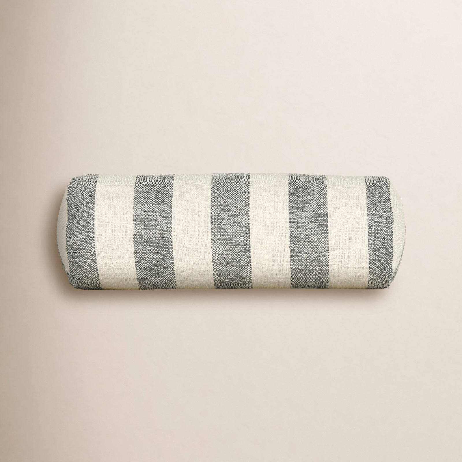 21" x 8" Throw Pillow, Blue Striped