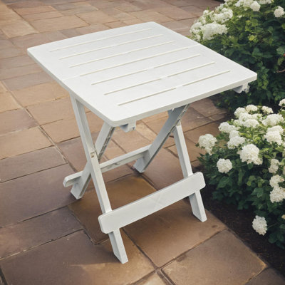 Drexell Square Outdoor Side Table - 44 cm W 44 cm D