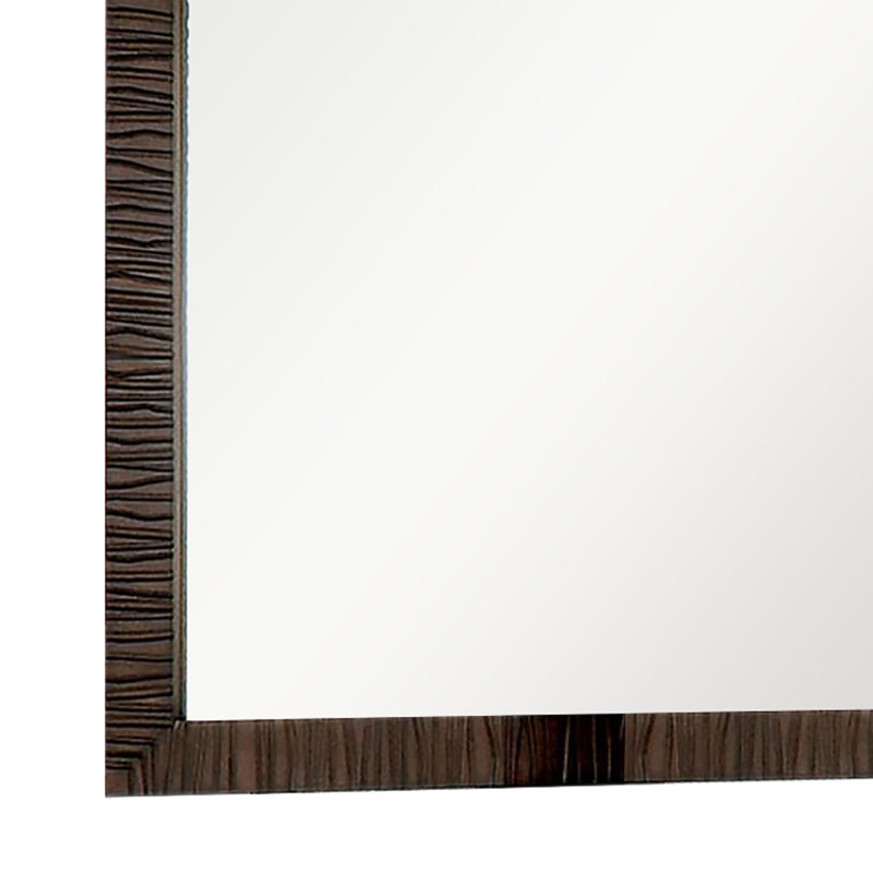 Miroir Leeandrea au fini cognac