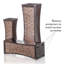 Ensemble de 3 vases de table Dublin