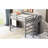 Full Size Loft Bed In Gray With Built-In Storage - Pine Wood Construction And Mounting Facilities Maximize Bedroom Comfort-1570678785