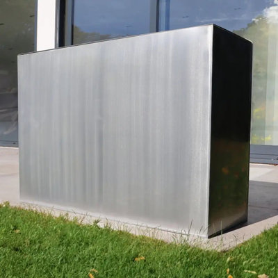 Reny Galvanised Zinc Trough Planter