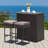 Cahmari 2 - Person Patio Dining Set with Rectangular Table , Cushions Included-306024913