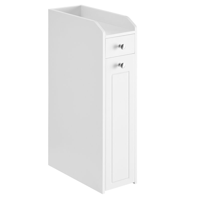 Biby Manufactured Wood Makeup Organiser, White