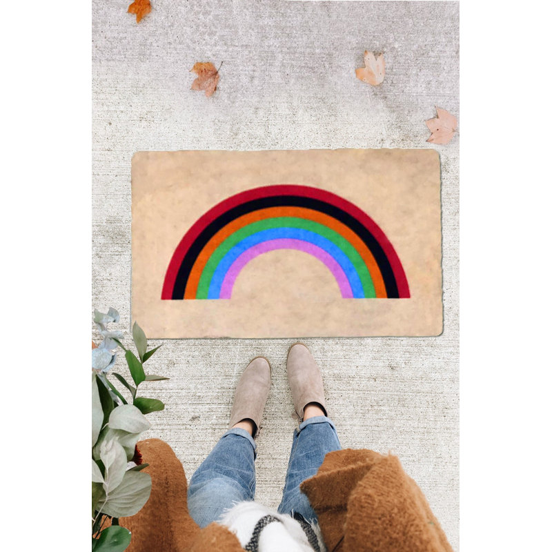 Durable PVC Doormat, Non-Slip Underside, 15.7 x 23.6 inches | 100% PVC Material, Machine Washable at 86°F | Perfect for Indoor & Outdoor Use, Easy to Clean, Stylish & Functional Welcome Mat