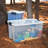 Sterilite Clear Plastic Stackable Storage Bin with White Latch Lid-115280927