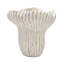 Jardinière corail sable et ciment 9,3 po x 9,7 po avec finition texturée beige