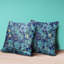 Housse et insert de coussin décoratif intérieur / extérieur en mélange de polyester-86928928