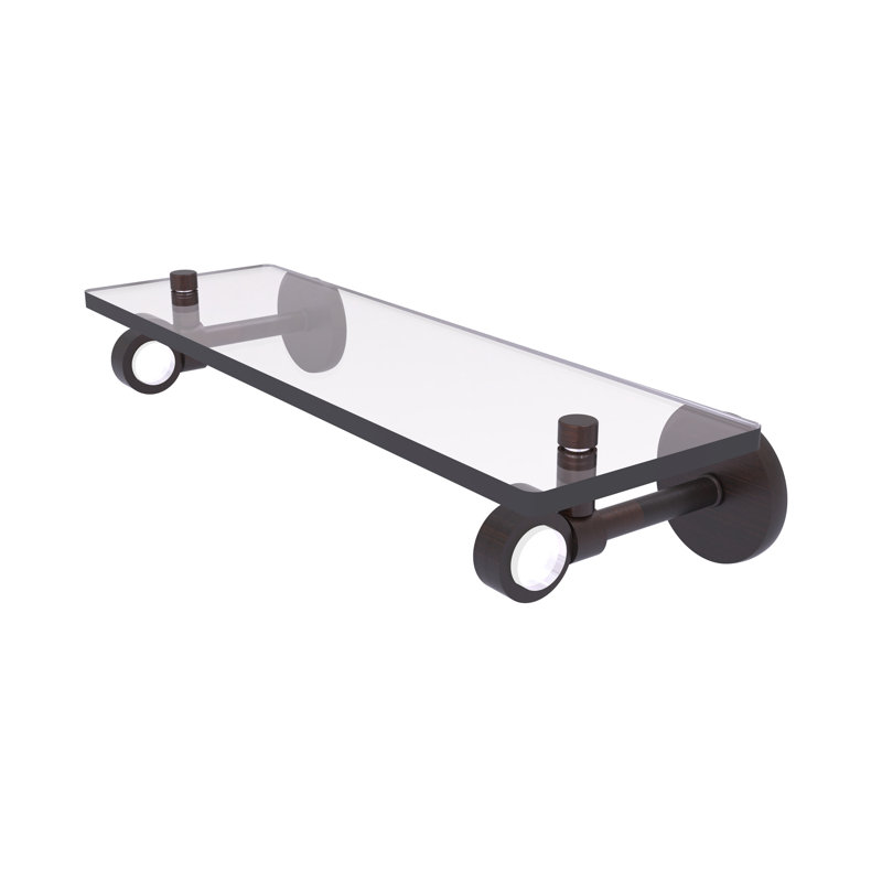 Margolis Bracket Shelf with Towel Bar, Venetian Bronze