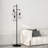 Asiel 65'' Dimmable Black Industrial Tree Floor Lamp with 3 Bulbs Included