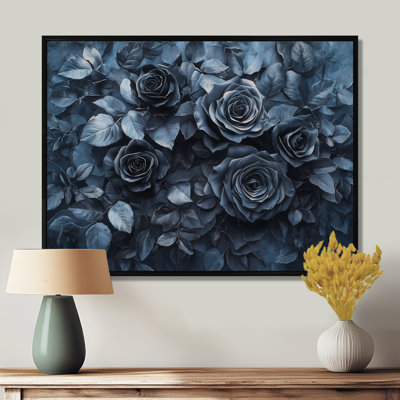 Décoration murale Midnight Roses Elegance II - Bouquets assortis