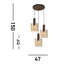 Montravious 3 - Light Unique/Statement Chandelier-92497933