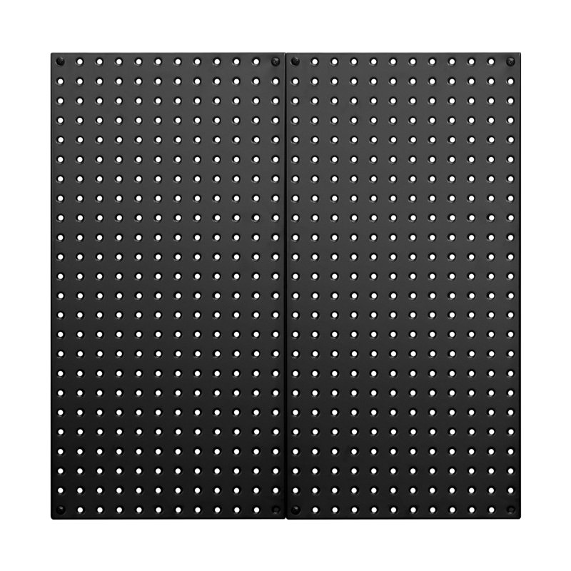 Organisateur mural en métal 2 pièces 24 "x 12" pour rangement d'outils de garage