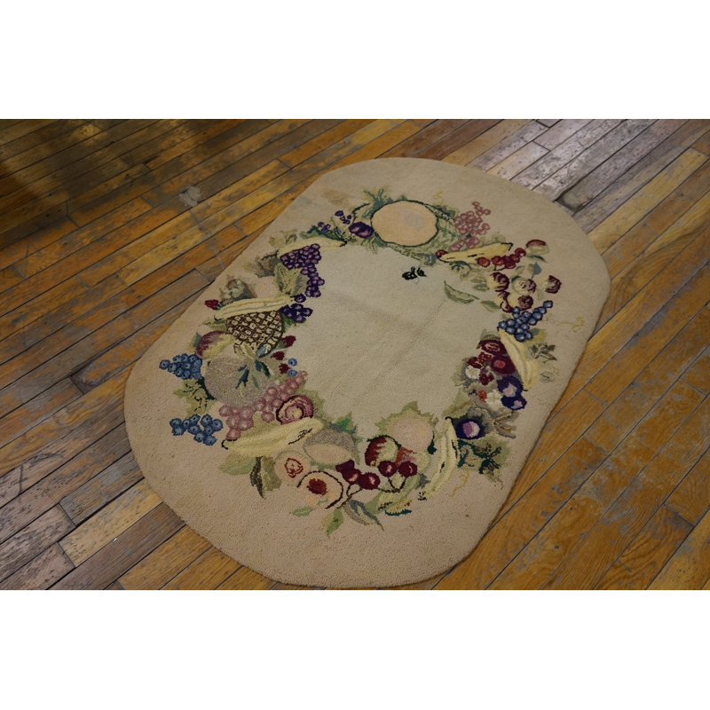 Tapis ivoire antique antique
