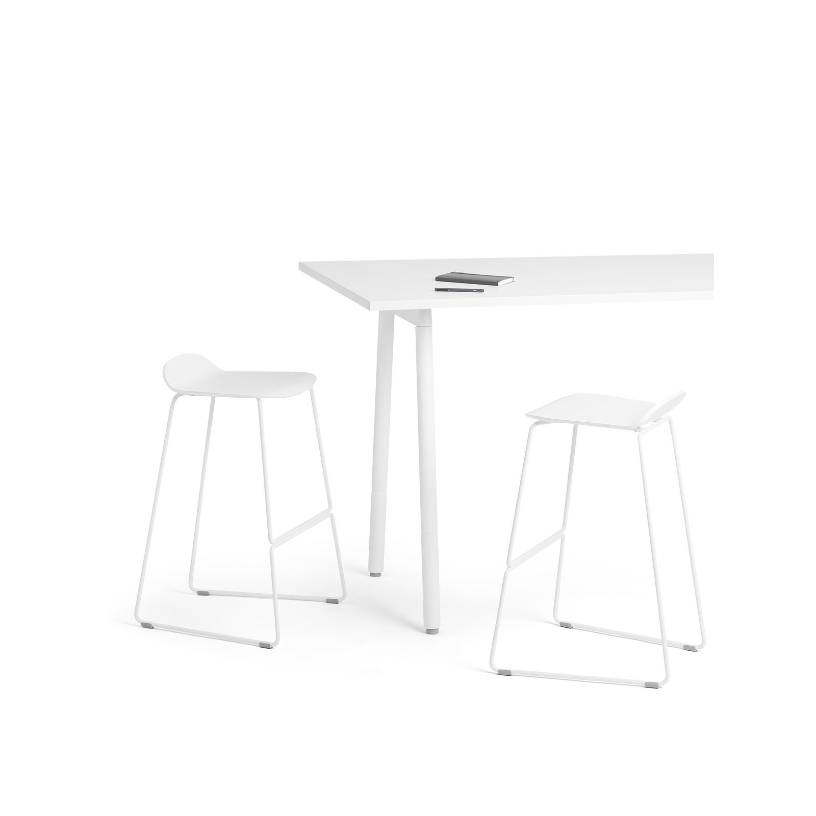 Upbeat 29" Bar Stool, White
