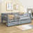 Wood Daybed with Two Drawers and Slats-209425338-209425341