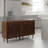 Sideboard Buffet, Set Of 2 Storage Cabinet With Adjustable Shelves-460414096