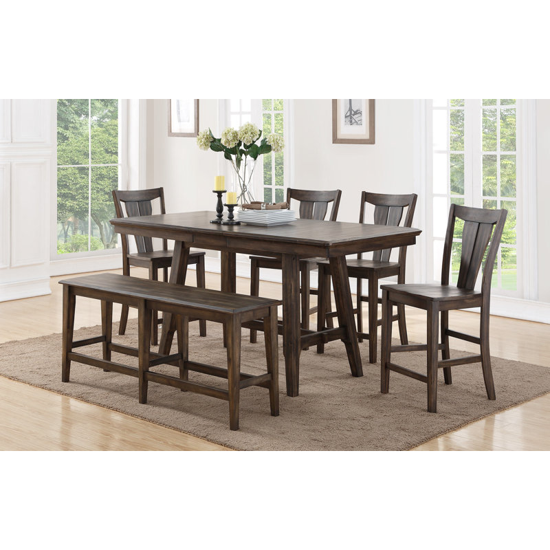 Ondina Extendable Solid Wood Dining Table