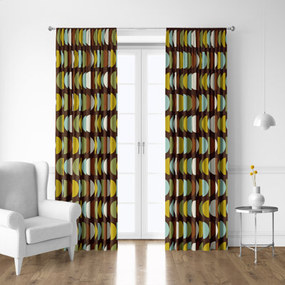 Semi Sheer Curtain Pair