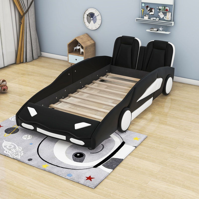 Twin Bed, Black