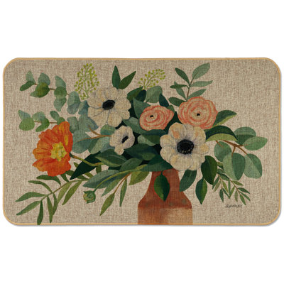 Tapis d'intérieur / extérieur Fresh Poppies