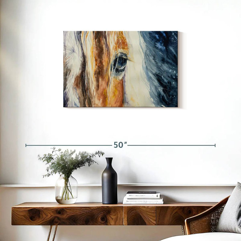 Brampt Horse Eye, 20" H x 30" W