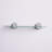 Ascenza Oval Glass Accent Shelf