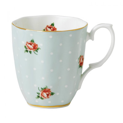 Grande tasse à pois Royal Albert