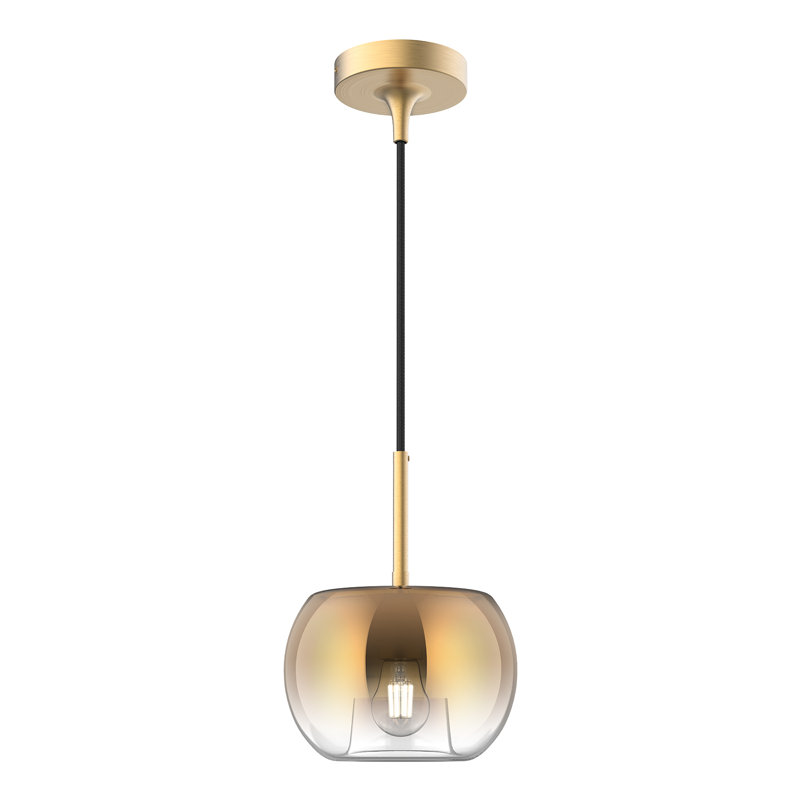 Samar 1 - Light Unique/Statement Pendant, Brushed Gold