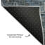 Tapis bleu marine Cerrito AMF571 lavable à la machine de qualité supérieure-109608305