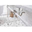 Empire Stone Oval Console Bathroom Sink with Faucet and Overflow-926513922