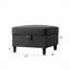 Repose-pieds avec rangement, repose-pieds pour la maison-1069985786