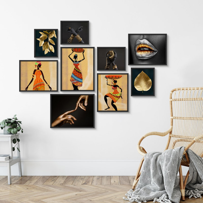 Art moderne d'inspiration africaine, petit décor