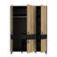 Raziyah Manufactured Wood Wardrobe