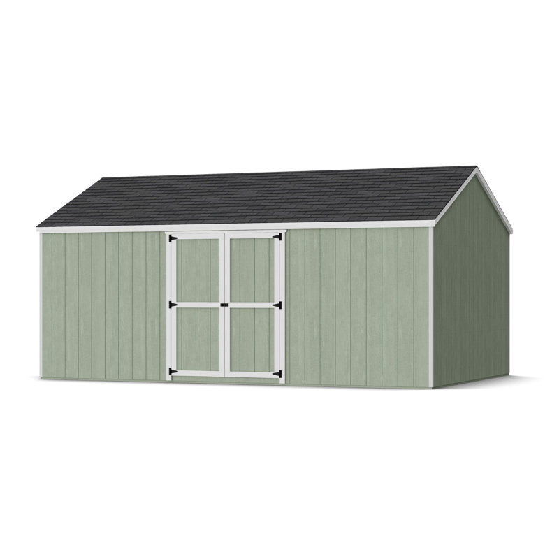 Value Gable Shed With Side Entry, 106.5'' H x 144'' W x 216'' D, No