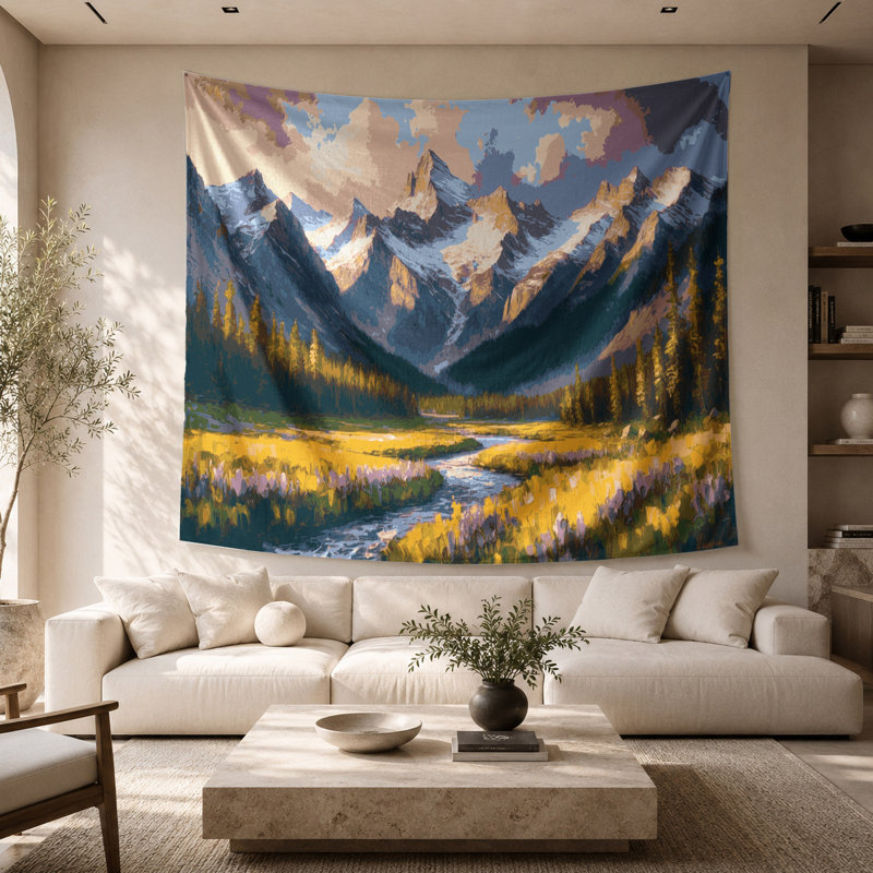 Tapisserie murale USA State Montana, 26 po x 36 po