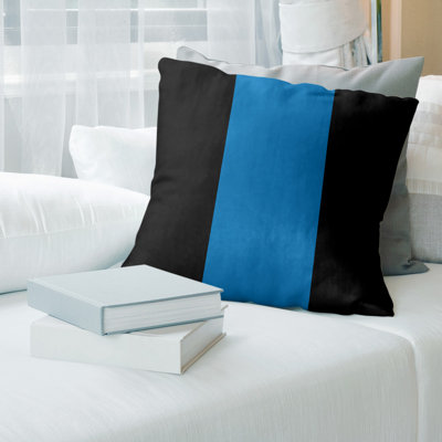 Striped Linen Throw Pillow
