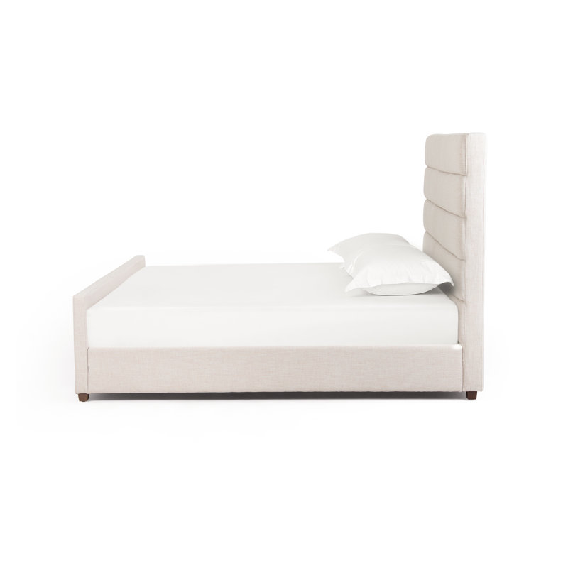 Daphne Bed, King, Cambric Ivory