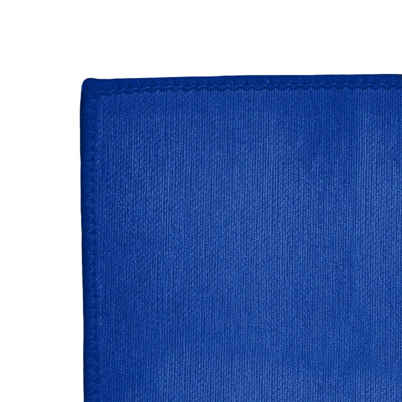 Tapis bleu à rayures de hockey national, Tapis de couloir 2 pi 6 po x 8 pi